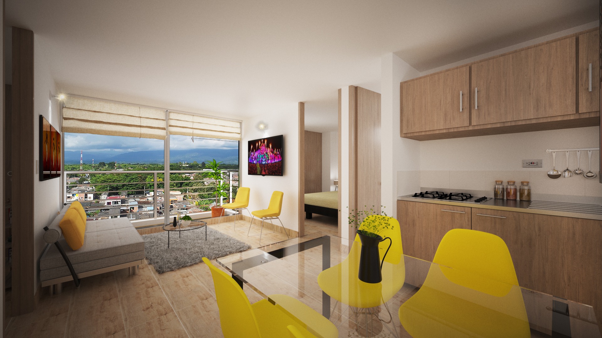 Proyecto de Apartamentos en Armenia  Ohana