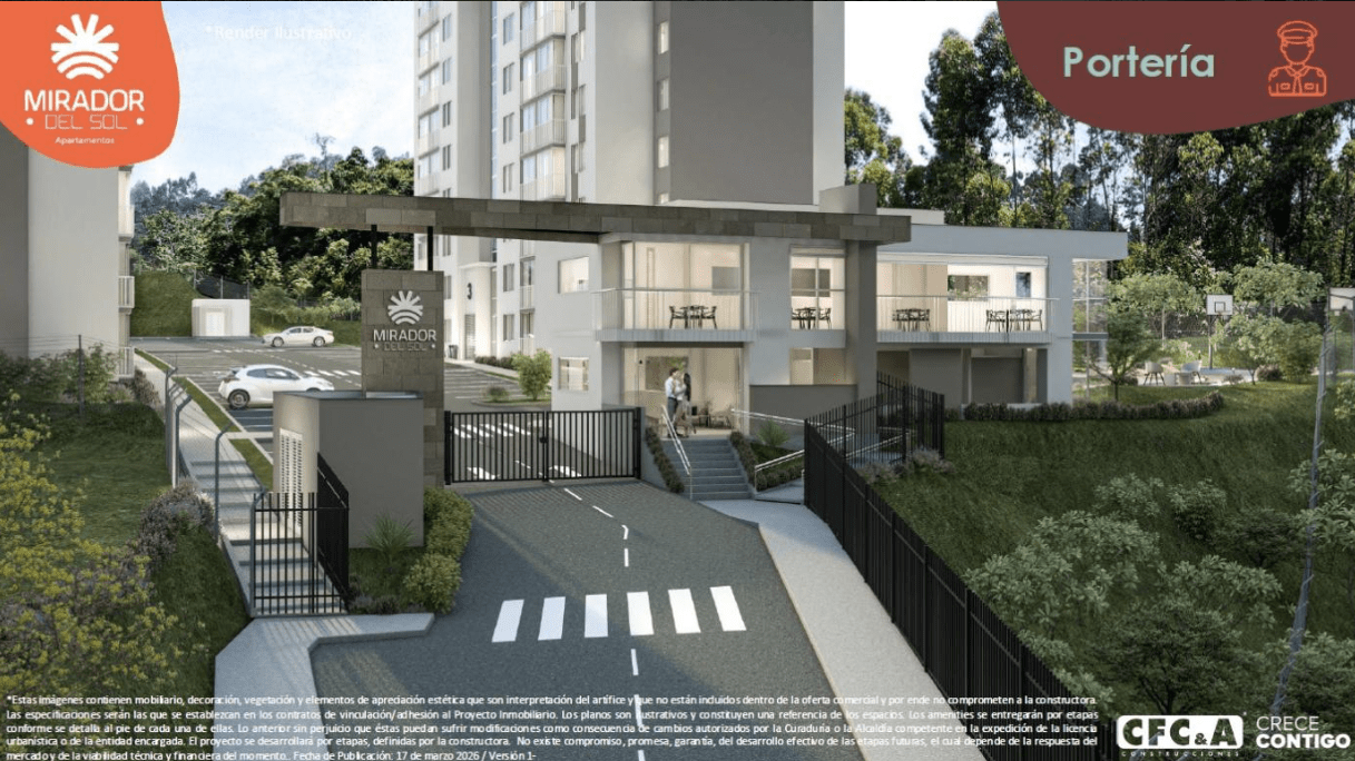 Proyecto vis manizales mirador del sol 3 Apartamentos vis Manizales Mirador del Sol