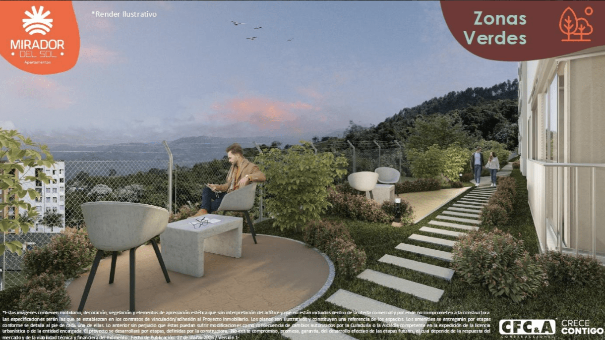 Proyecto vis manizales mirador del sol 6 Apartamentos vis Manizales Mirador del Sol