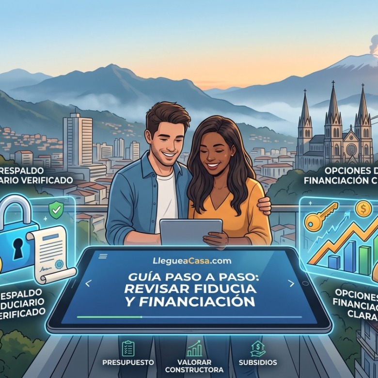 Cómo revisar fiducia y financiación al comprar vivienda en Manizales en 7 pasos (2026)